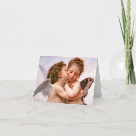 Angels First Kiss, Bouguereau カード (正面)