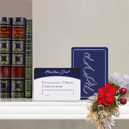 Angels From the Realms of Glory Response Card 出欠カード