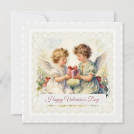 Angels' Gift – Victorian-Style Valentine’s Day シーズンカード