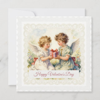 Angels' Gift – Victorian-Style Valentine’s Day シーズンカード