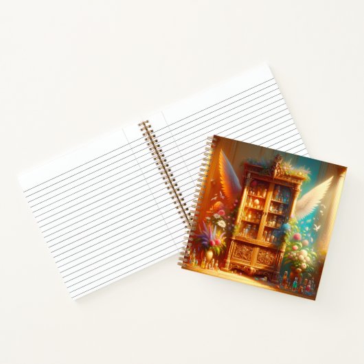 Angel's Healing Cabinet Seraphic Sanctuary ノートブック (内部)