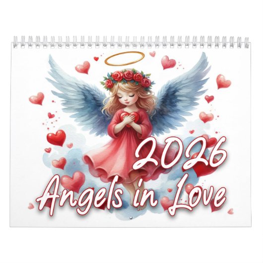 Angels in Love 2026 カレンダー (カバー)