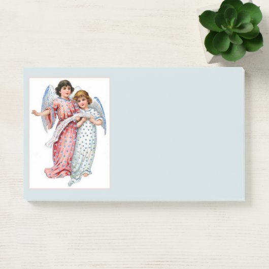 Angels In Pink And Blue Post-It Notes ポストイット (オフィス)