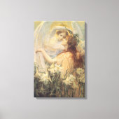 Angel's Message by George Swinstead,ヴィンテージ・アート キャンバスプリント (正面)