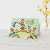 Angels on Duty – グリーティングカード (黄色い花)