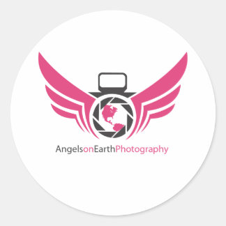 Angels on Earth写真ロゴPink.pdf ラウンドシール