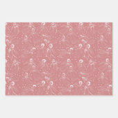 angels pattern | set I ラッピングペーパーシート (正面)