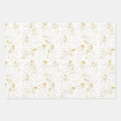 angels pattern | set III ラッピングペーパーシート (正面2)