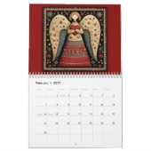 Angels – Peace on Earth 2026 カレンダー (2月 2027)