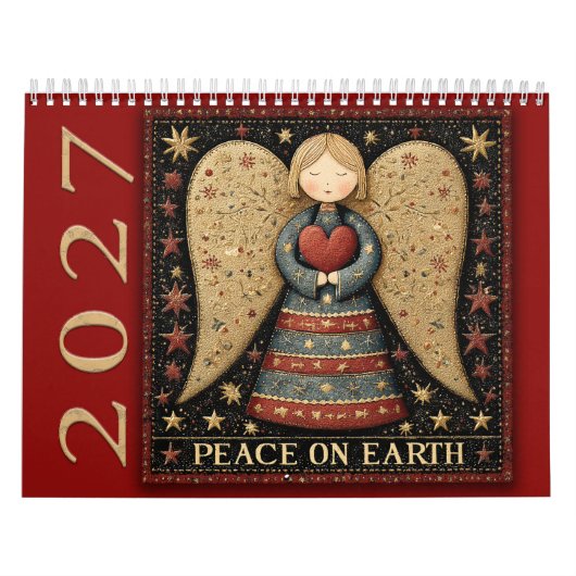 Angels –  Peace on Earth 2027 カレンダー (カバー)
