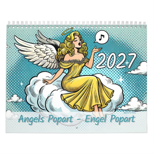 Angels Popart – Engel Popart カレンダー (カバー)