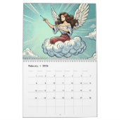 Angels Popart – Engel Popart 2026 カレンダー (2月 2026)