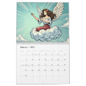 Angels Popart – Engel Popart 2026 カレンダー (2月 2027)