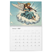 Angels Popart – Engel Popart 2027 カレンダー (1月 2027)