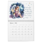 Angels & Sayings カレンダー (2月 2026)