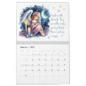 Angels & Sayings 2026 カレンダー (2月 2027)