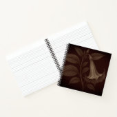 Angel's Trumpet Square Notebook ノートブック (内部)