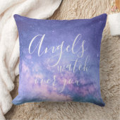Angels Watch Over You Beautiful Blessing クッション (ブランケット)