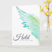 Angels With You Aqua Angel Wing – Held Love Light カード (黄色い花)