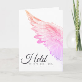 Angels With You Pink Angel Wing – Held Love Light カード