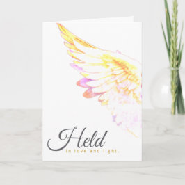 Angels With You - Yellow Wing – Held in Love Light カード