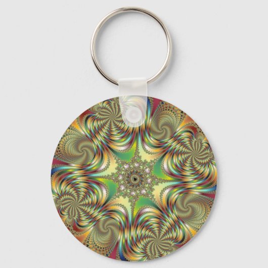 Angelus – フラクタルキーチェーン キーホルダー (正面)