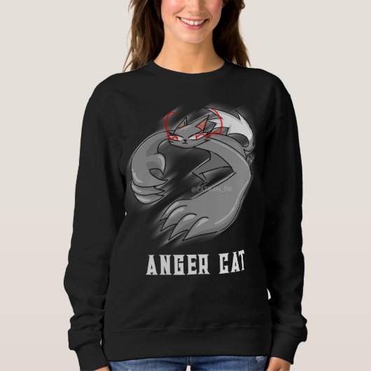 ANGER CAT スウェットシャツ (正面)