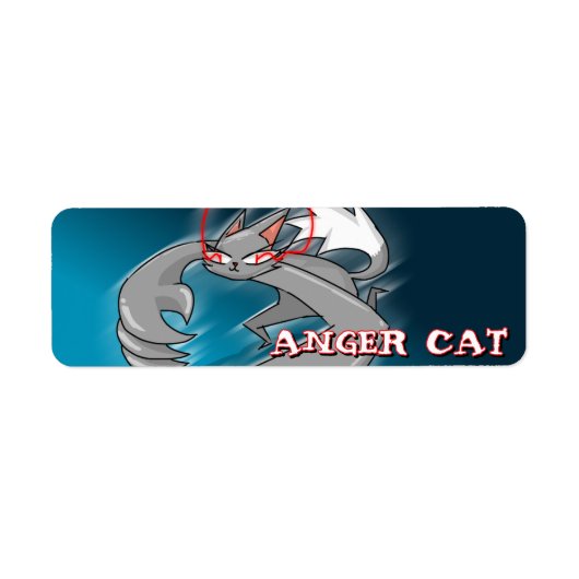 ANGER CAT ラベル (正面)