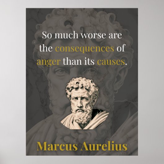 Anger Hurts You Most: Marcus Aurelius on Restraint ポスター (正面)