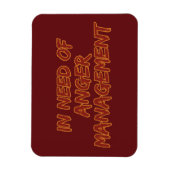 Anger Managementカスタムカラーマグネット マグネット (縦)