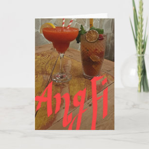 AngFi誕生日 カード
