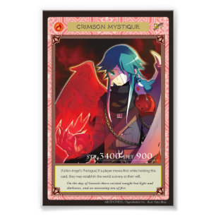 Anghel world photo-Crimson Mystique フォトプリント