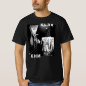 Angine de Poitrine KHN KLEK Canada Math Rock Band Tシャツ (正面)