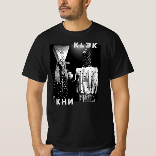 Angine de Poitrine KHN KLEK Canada Math Rock Band Tシャツ (正面)