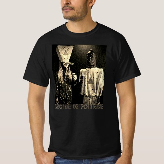 Angine de Poitrine Quebec Canada Rock Mantra Band Tシャツ (正面)