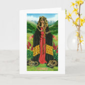 Angitiaグリーティングカード カード (黄色い花)