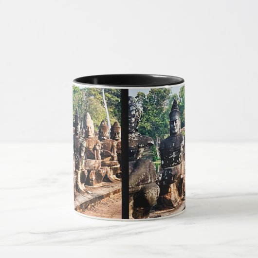 Angkor Thom God Statues  マグカップ (中央)