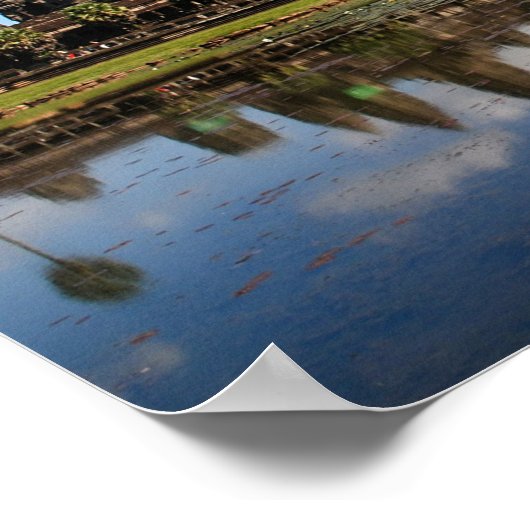 Angkor Wat，カンボジア – ポスター (角)