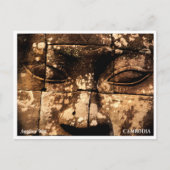 Angkor Wat Buddha Eyes Siem Reap Postcard シーズンポストカード (正面)