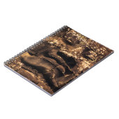 Angkor Wat Buddha Totem Spiral Notebook ノートブック (左側)