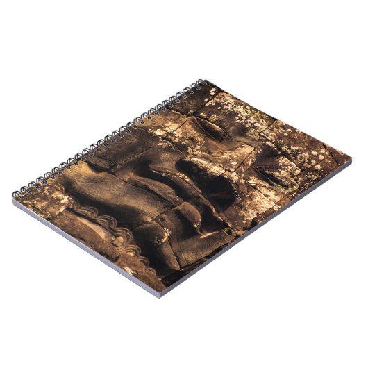 Angkor Wat Buddha Totem Spiral Notebook ノートブック (左側)