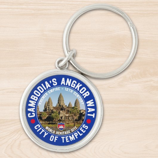 Angkor Wat Cambodia - City of the Temples キーホルダー