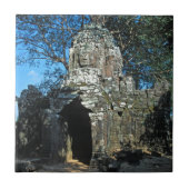 Angkor wat, Ta som temple – カンボジア，アジア タイル (正面)