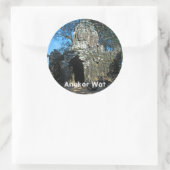 Angkor wat, Ta som temple – カンボジア，アジア ラウンドシール (バッグ)