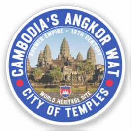 Angkor Wat Temples - Cambodia シール