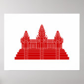 Angkor Wat Ver.2.0. Khmer Temple ポスター (正面)