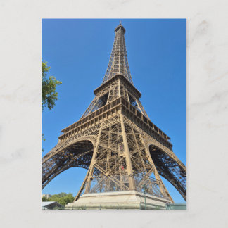 Angled Eiffel Tower シーズンポストカード