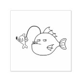 Anglerfishとの自撮り セルフインキングスタンプ (デザイン)