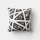 Angles in Black and White クッション (正面)