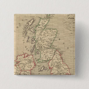 Angleterre、Ecosse、Irlande et Man 1100 a 1280 缶バッジ